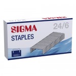 Capse galvanizate Sigma 24/6 (1000buc)