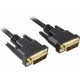 Cablu DVI-D Dual Link 24+1 pini T-T 2m Negru