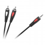 Cablul audio 3.5 jack to 2 RCA 10m