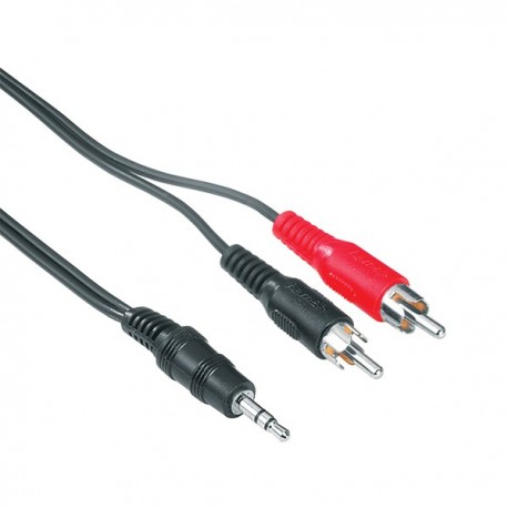 Cablu Jack 3.5 Tata to 2 RCA Tata 10m