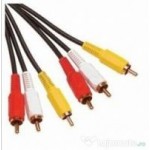 Cablu audio 3xRCA Tata to 3xRCA Tata 1.5m