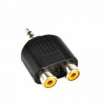 Adaptor Jack 3.5 catre 2 RCA Mama